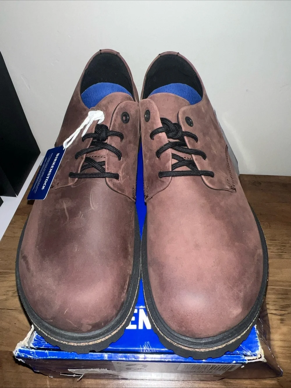 Birkenstock Highwood Lace Low Men's Brown Lace-Up Casual Shoes